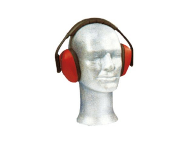 Gehörschutz-Kapsel rot